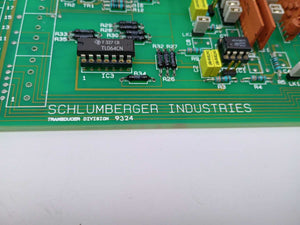 Schlumberger 103180 Transducer Circuit Board