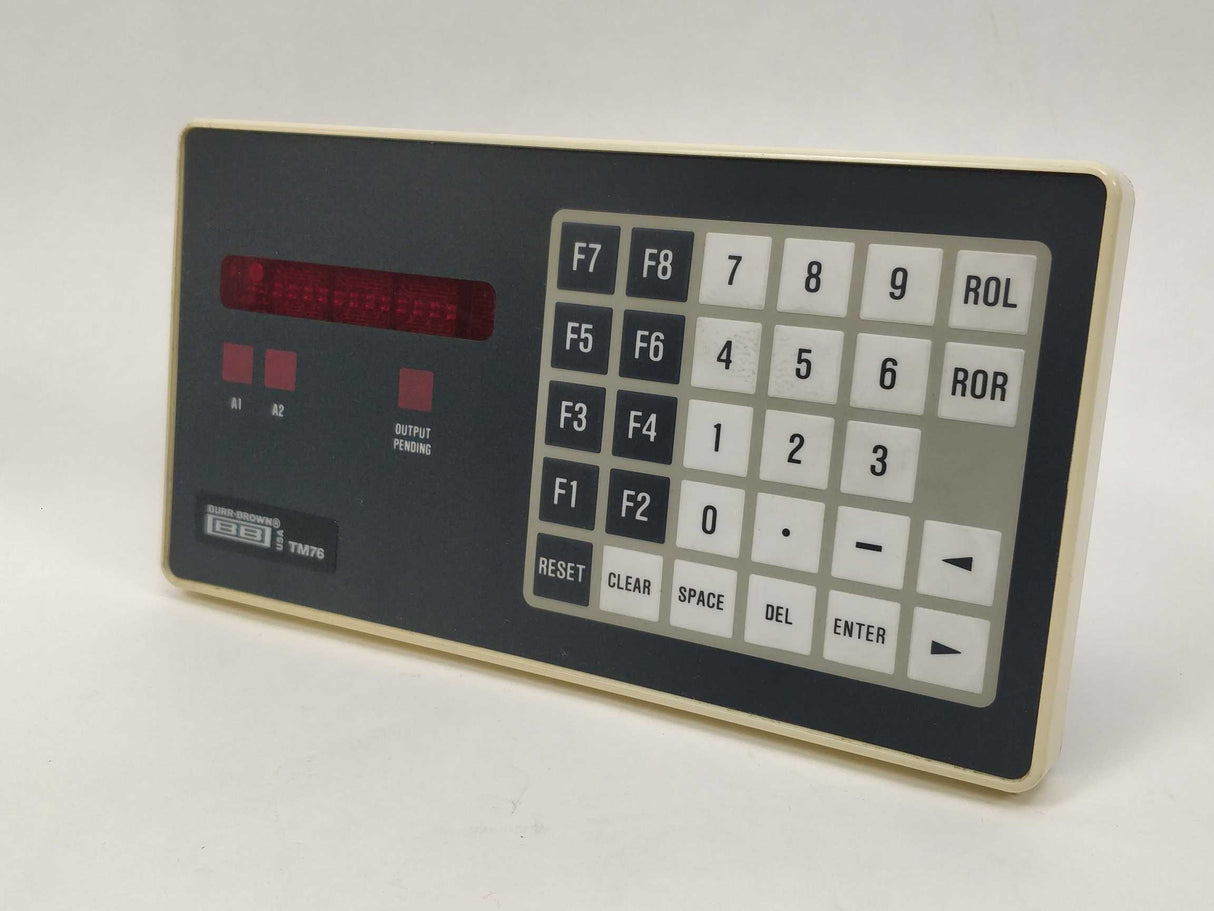 BURR-BROWN TM76 Keypad Control Module