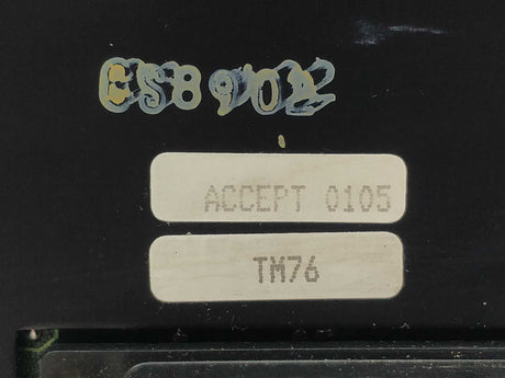 BURR-BROWN TM76 Keypad Control Module