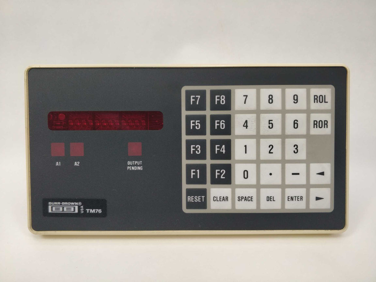 BURR-BROWN TM76 Keypad Control Module