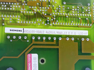Siemens 6SC6100-0GA12 Power supply board, have not been mounted.