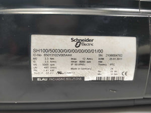 Schneider Electric SH100/50030/0/0/00/00/00/01/00 SERVO MOTOR
