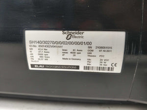 Schneider Electric SH140/30270/0/0/02/00/00/01/00 SERVO MOTOR