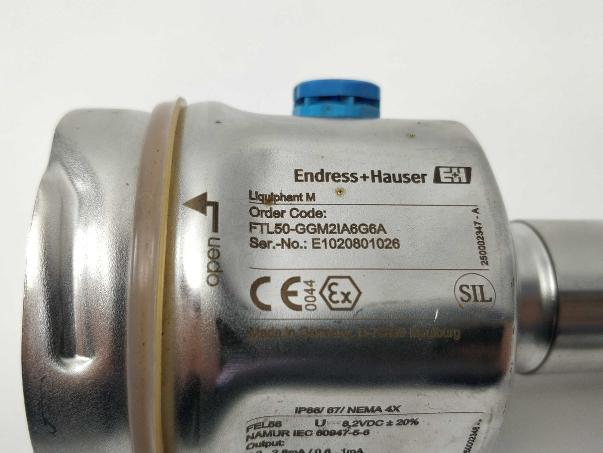 Endress+Hauser FTL50-GGM2IA6G6A Vibronic Point level detection
