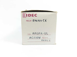 Idec RR3PA-UL Relay AC230V Batch 10 pcs.