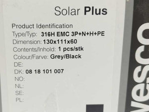 Norwesco SA 316H EMC Solar Plus Safety Switch