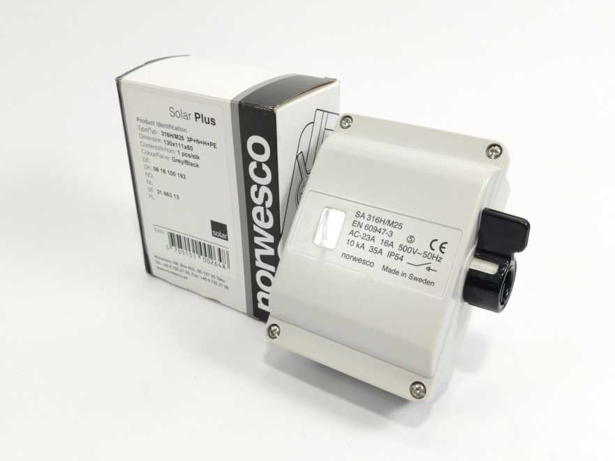 Norwesco SA 316H/M25 Standard Non‑EMC Safety Switch