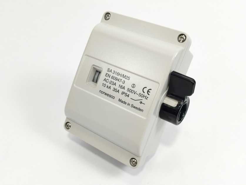 Norwesco SA 316H/M25 Standard Non‑EMC Safety Switch
