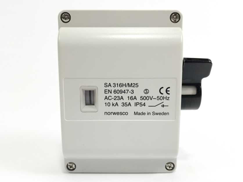 Norwesco SA 316H/M25 Standard Non‑EMC Safety Switch