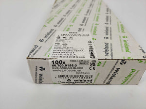 Wieland 56.703.9155.0 WKFN 2,5 D2/2/SL/35 Duo-Ground Block x100pcs