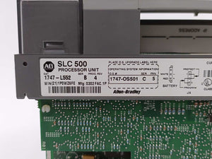 AB 1747-L552 Ser. B, Proc. Rev. 4, SLC500 Processor Unit w/ 1747-OS501