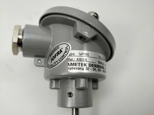 Ametek Denmark 1408036 1xPt100 Temperature Sensor