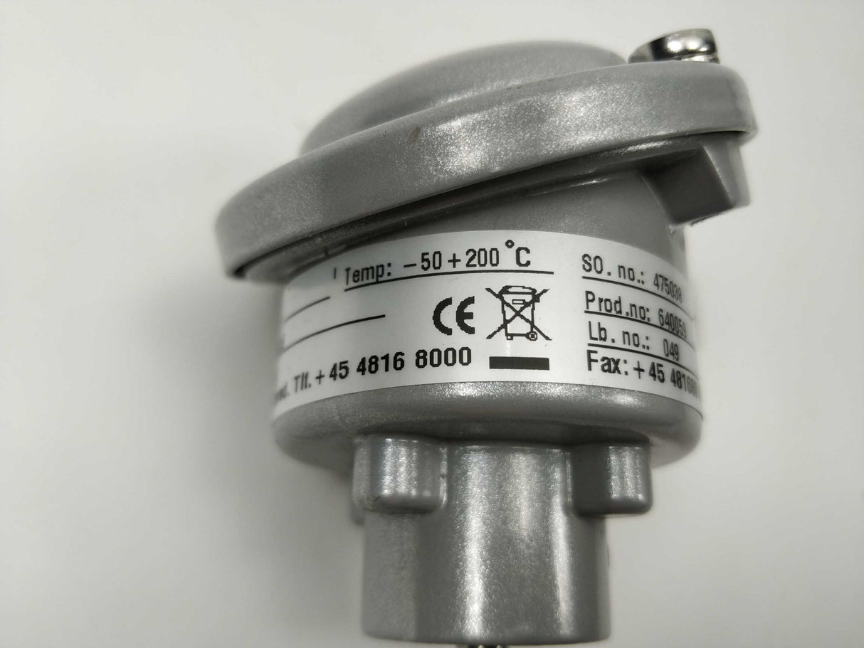 Ametek Denmark 1408036 1xPt100 Temperature Sensor