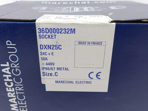 Marechal 36D000232M DXN25C Multicontact Socket Outlet