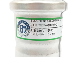 Blucher 841.050.050 Double Plug-in Connector, Batch size 18