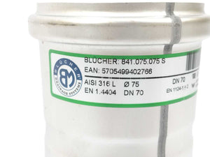 Blucher 841.075.075 Double Coupling, Diameter: Ø75mm, Batch size 10