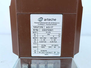 Arteche ACI-17 Indoor Current Transformer, Ipr: 100A, Isr: 5A