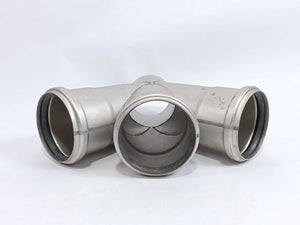 Blucher 836.075.075 S Double Branch Pipe, Pipe: Ø75 mm. Branch pipe: Ø75 mm