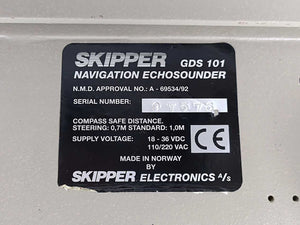 Skipper GDS101 EN101C-SA Navigation Echo Sounder System