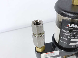 Ametek T-600 Series portable Hydraulic Pressure Tester 0-3000 P.S.I.