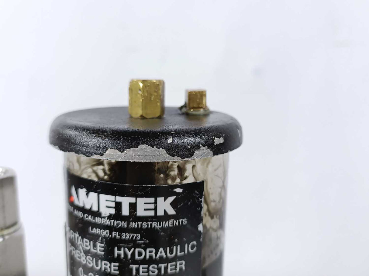Ametek T-600 Series portable Hydraulic Pressure Tester 0-3000 P.S.I.