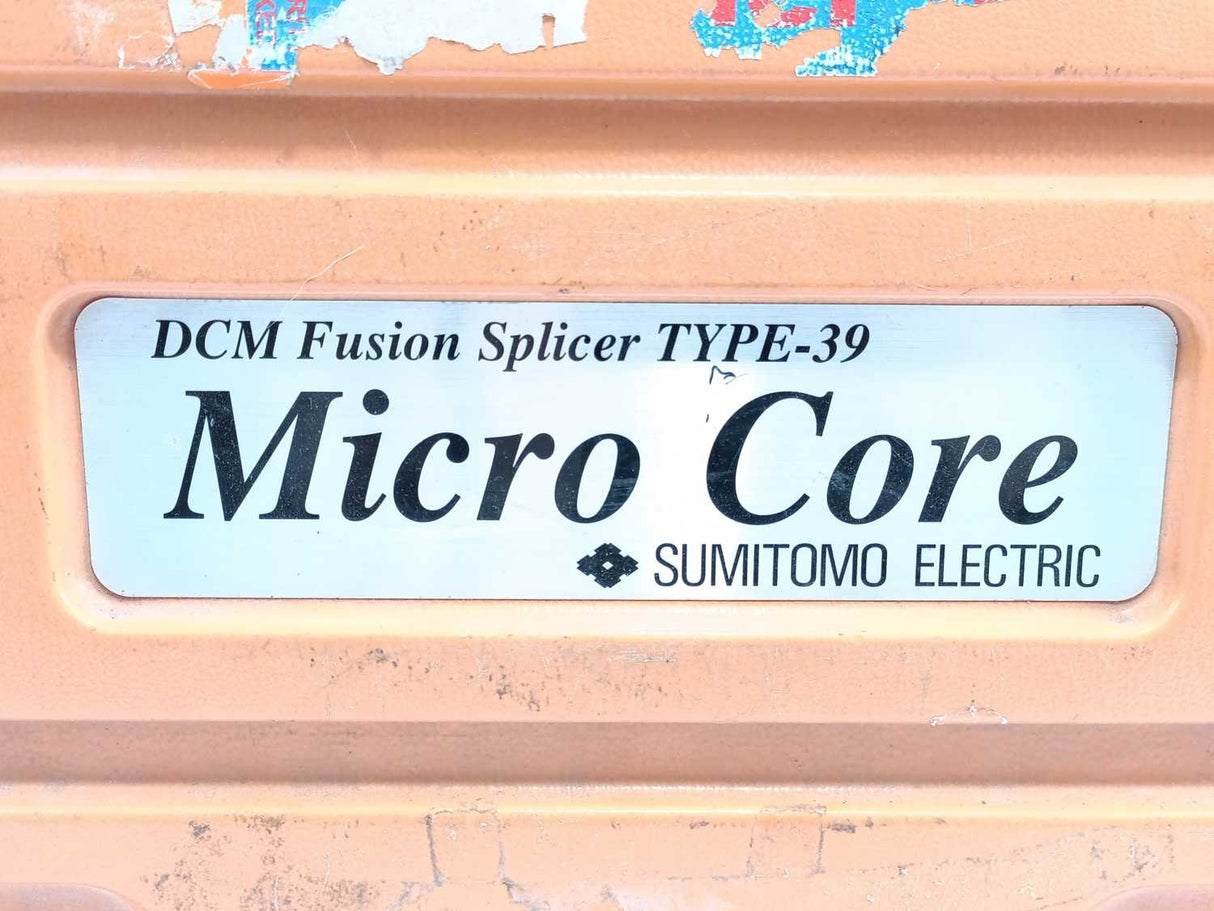 Sumitomo TYPE-39 Micro Core Alignment Optical Fiber Fusion Splicer Set