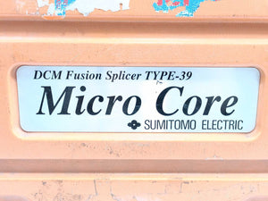 Sumitomo TYPE-39 Micro Core Alignment Optical Fiber Fusion Splicer Set