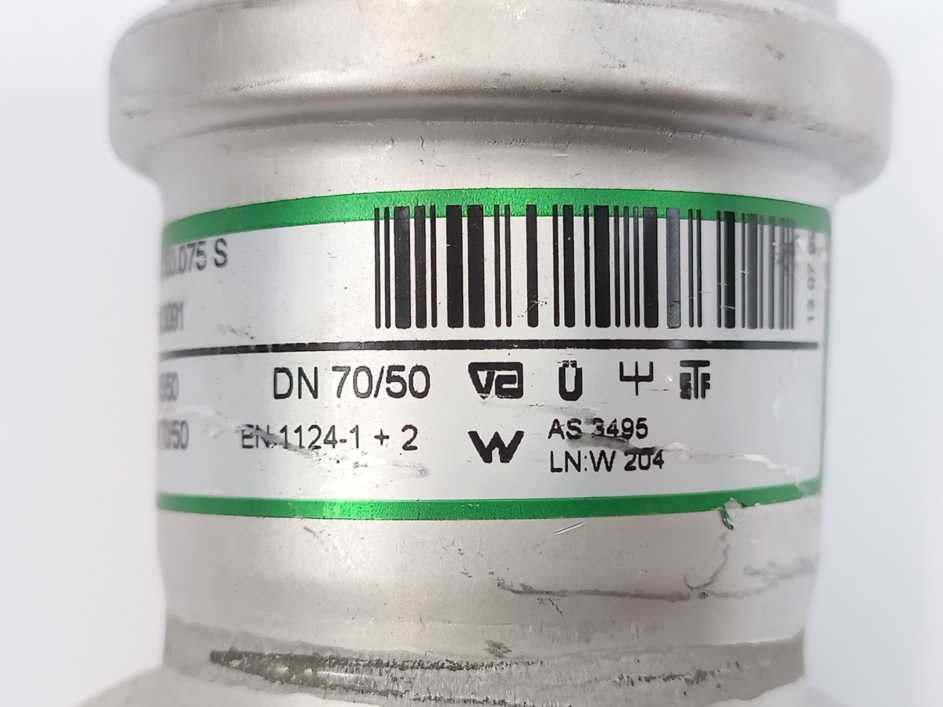 Blücher 850.050.075 S Increaser Eccentric Pipe