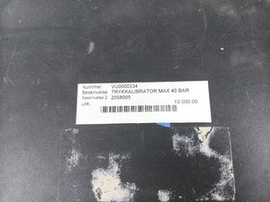 Ametek T-975 Pneumatic Pressure Pump max. 40 bar with accessories