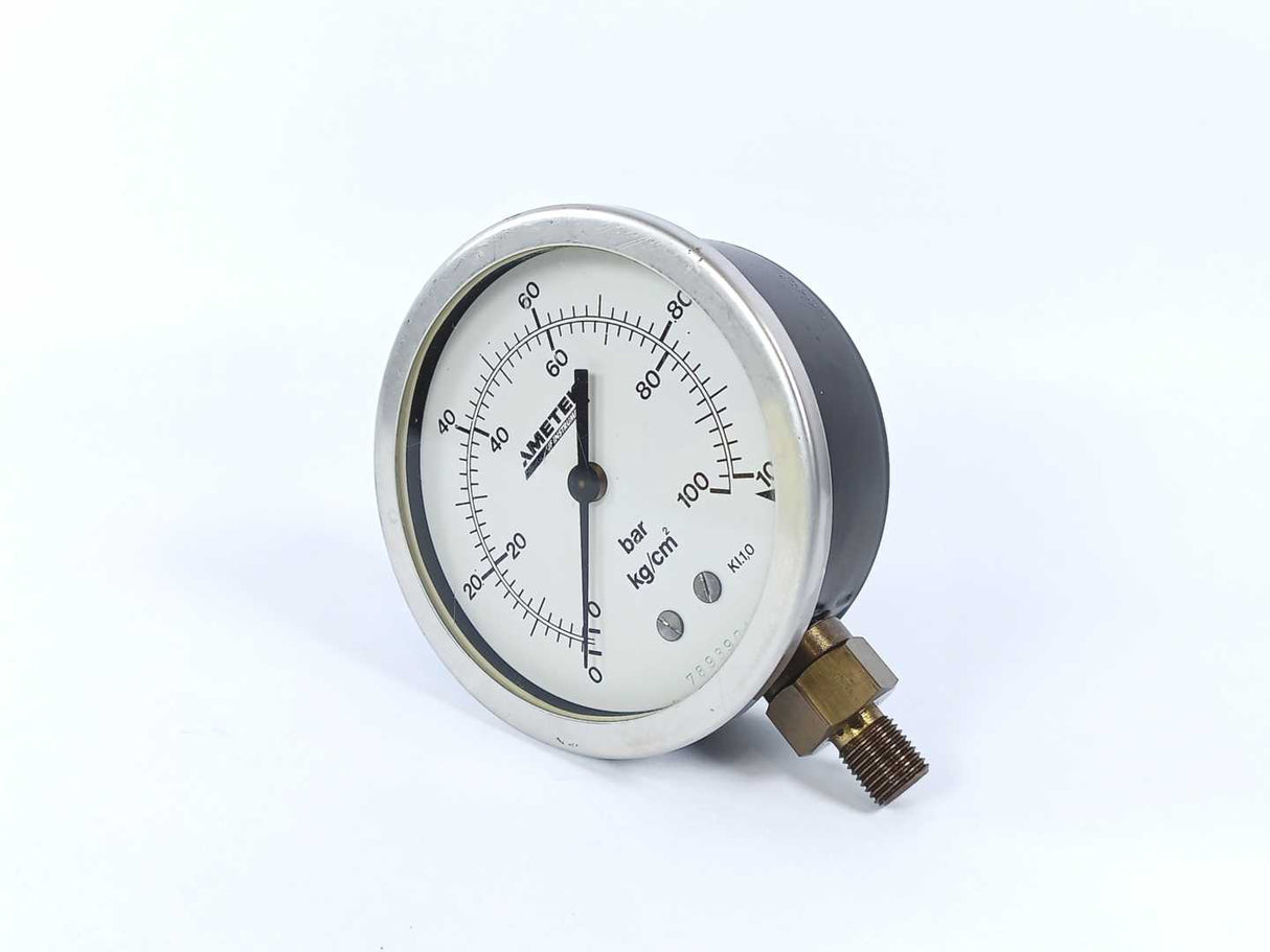 Ametek 102172 Pressure Gauge 0-100 bar / kg/cm²