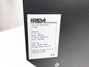 IREM P-X50N Rectifier Power Supply