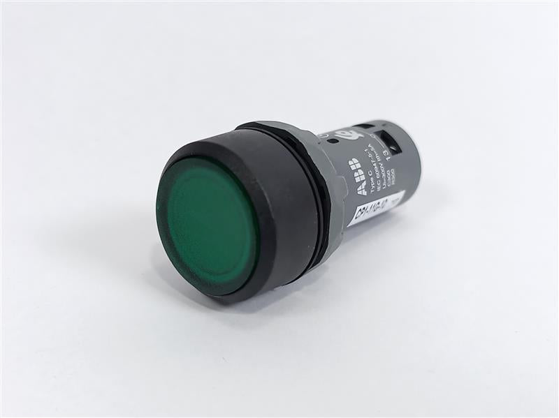 ABB 1SFA619100R1112 CP1-11G-10 Green Illuminated Pushbutton.