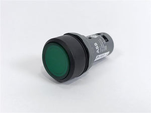 ABB 1SFA619100R1112 CP1-11G-10 Green Illuminated Pushbutton.