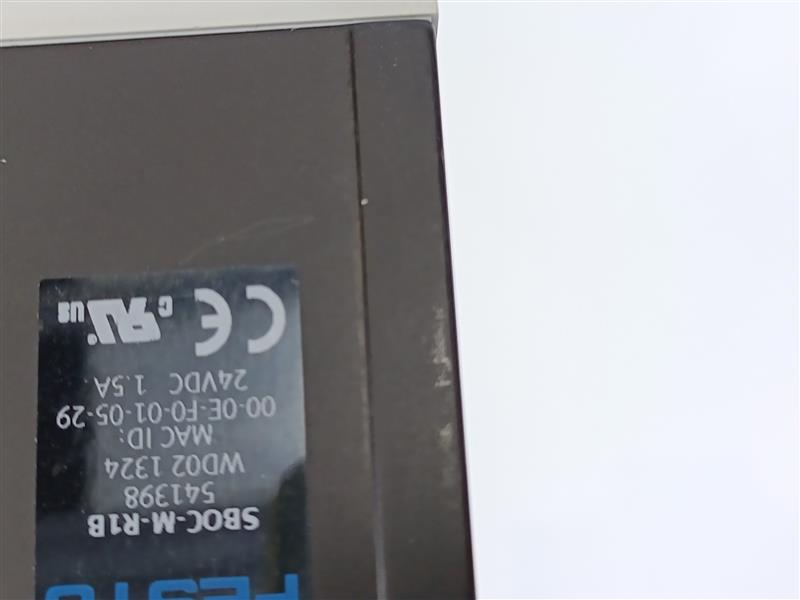 Festo 543408 SBOA-M-SYSTAINE Systainer with Compact Vision System