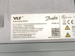 Danfoss 131U2515 FC-302P1K1T5Y55H1XGXX 1.1kW