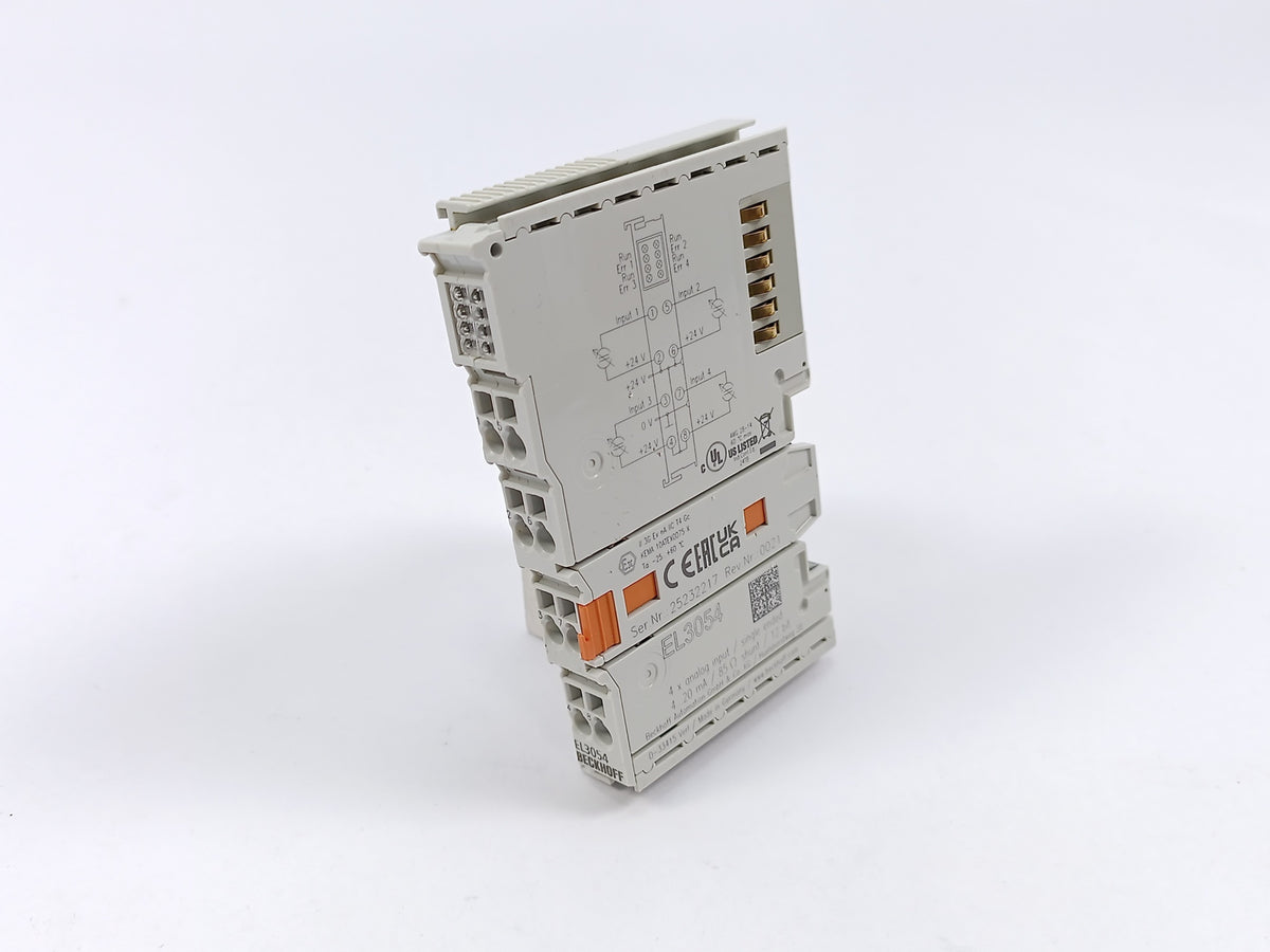 Beckhoff EL3054 4x analog input / single ended