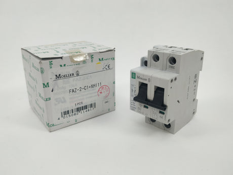Moeller FAZ-2-C1 with FAZ/FIP-XHI11 Miniature Circuit Breaker