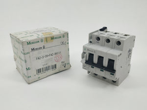 Moeller FAZ-3-C6 with FAZ-XHI11 Circuit Breaker