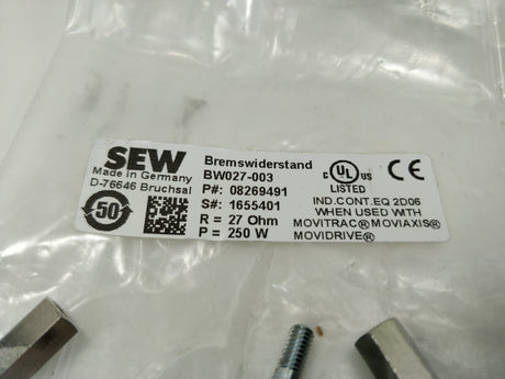 SewEurodri 08269491 Brake Resistor