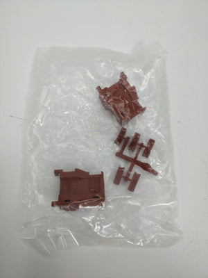 Amp 207602-1 Strain Relief Connectors Batch of 2