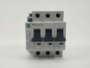 Moeller FAZ-3-C16 with FAZ/FIP-XHI11 Circuit Breaker