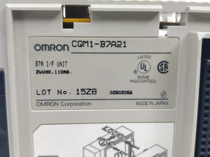 Omron CQM1-B7A21 Communication unit