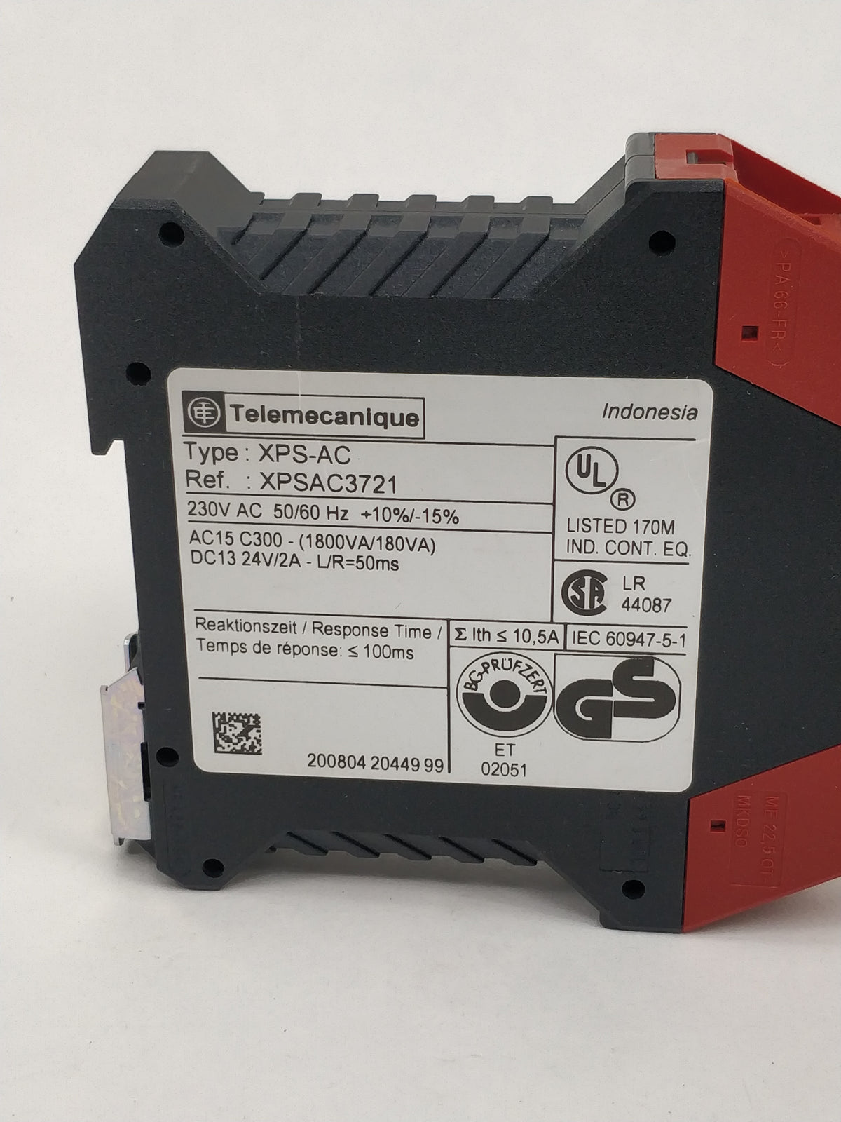 Telemecanique XPSAC3721 Safety Relay, Preventa XPSAC