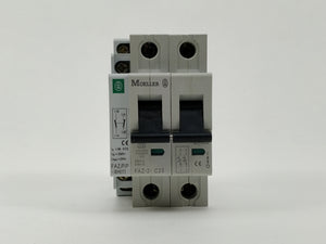Moeller FAZ-2-C25 with FAZ/FIP-XHI11 Circuit Breaker