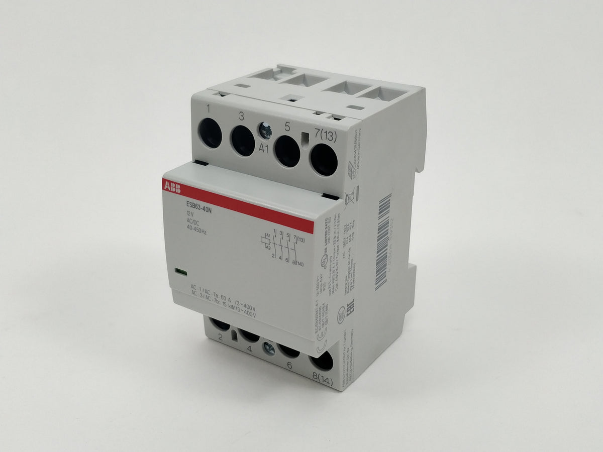 Abb 1SAE351111M1440 ESB63-40N-14 Installation Contactor 4pcs. 12V AC/DC