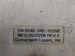 Convergent Laser 0546-144-50 Power Supply