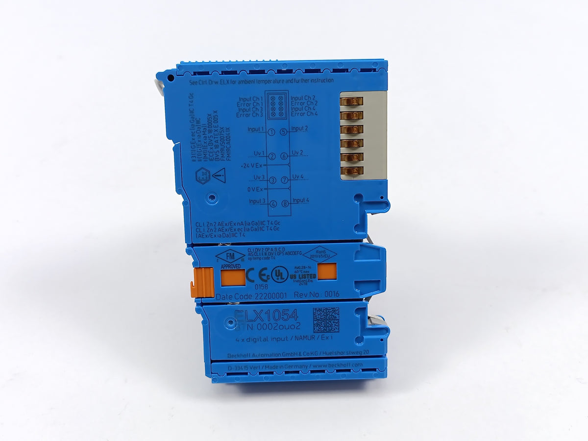 Beckhoff ELX1054 EtherCAT Terminal, 4-channel digital input