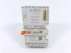 Beckhoff EL1008 EtherCAT Terminal, 8-channel digital input, 24 V DC, 3 ms