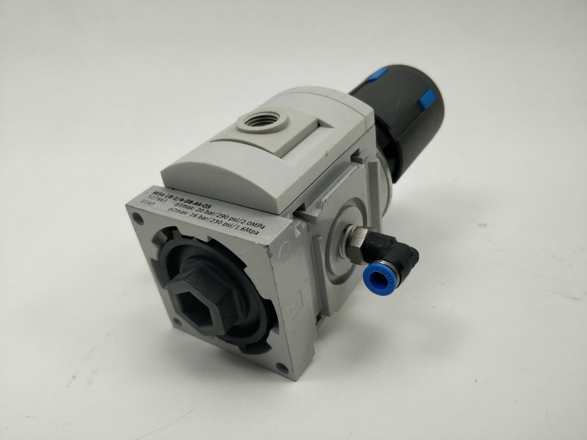 Festo 527663 MS6-LR-1/4-D8-A4-OS Pressure Regulator