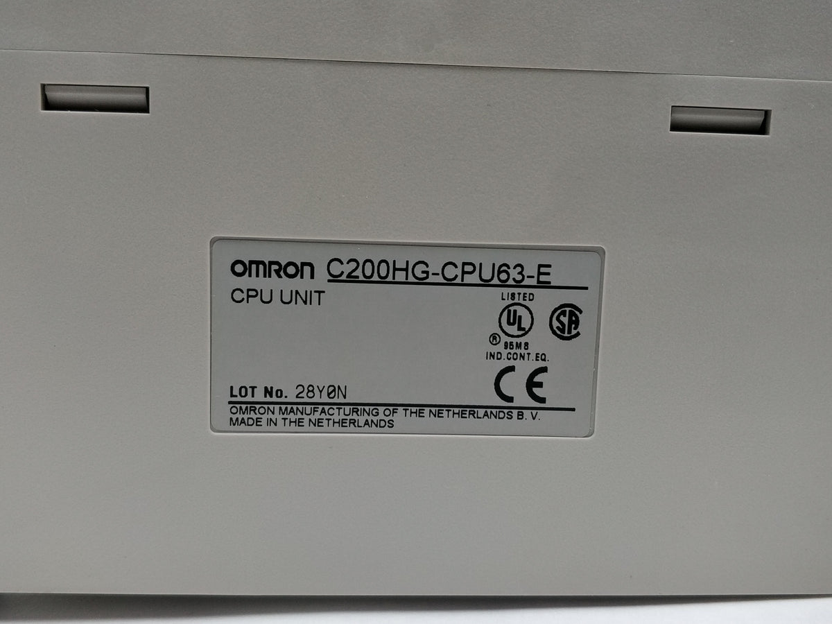 Omron C200HG-CPU63-E CPU UNIT